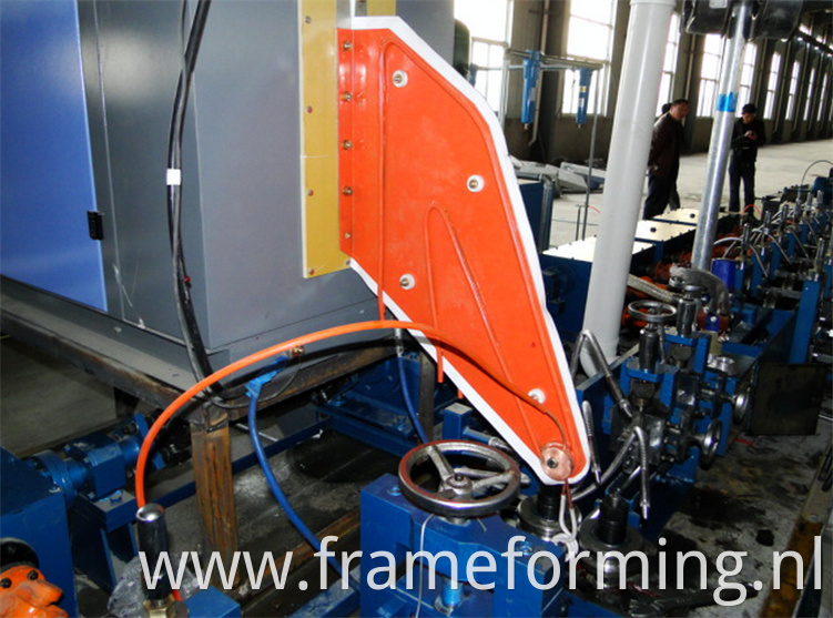 steel welded pipe forming machine